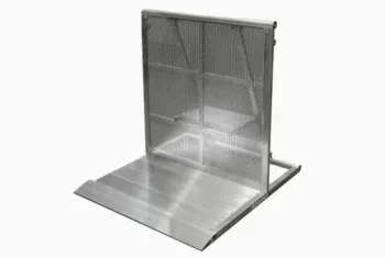 Stage Barrier Steel 2m