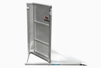 Stage Barrier Aluminum 2m