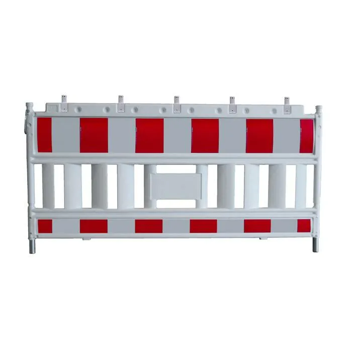 Schrankenzaun EURO2 mieten - Absperrschranke Gehweg Baustelle NRW